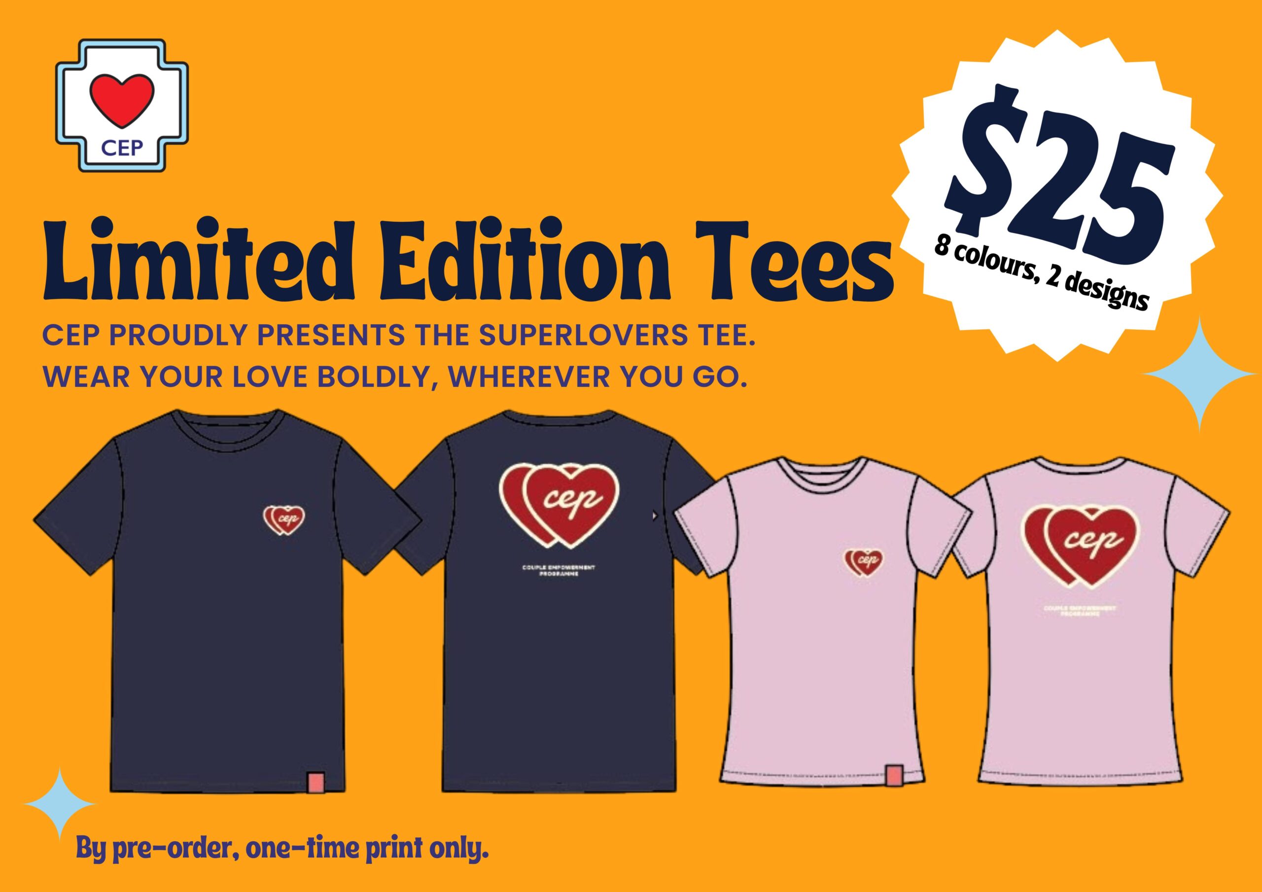 CEP "SuperLovers" T-Shirt – Pre-Order! 🎉