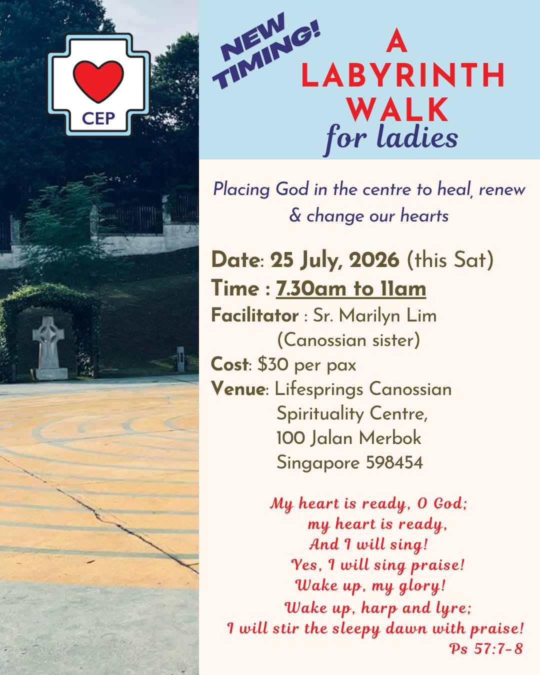 CEP WM Labyrinth journey 2026